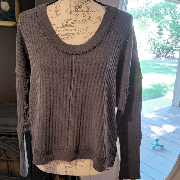 2 FREE PEOPLE NEW MAGIC THERMAL S - Picture 1 of 7